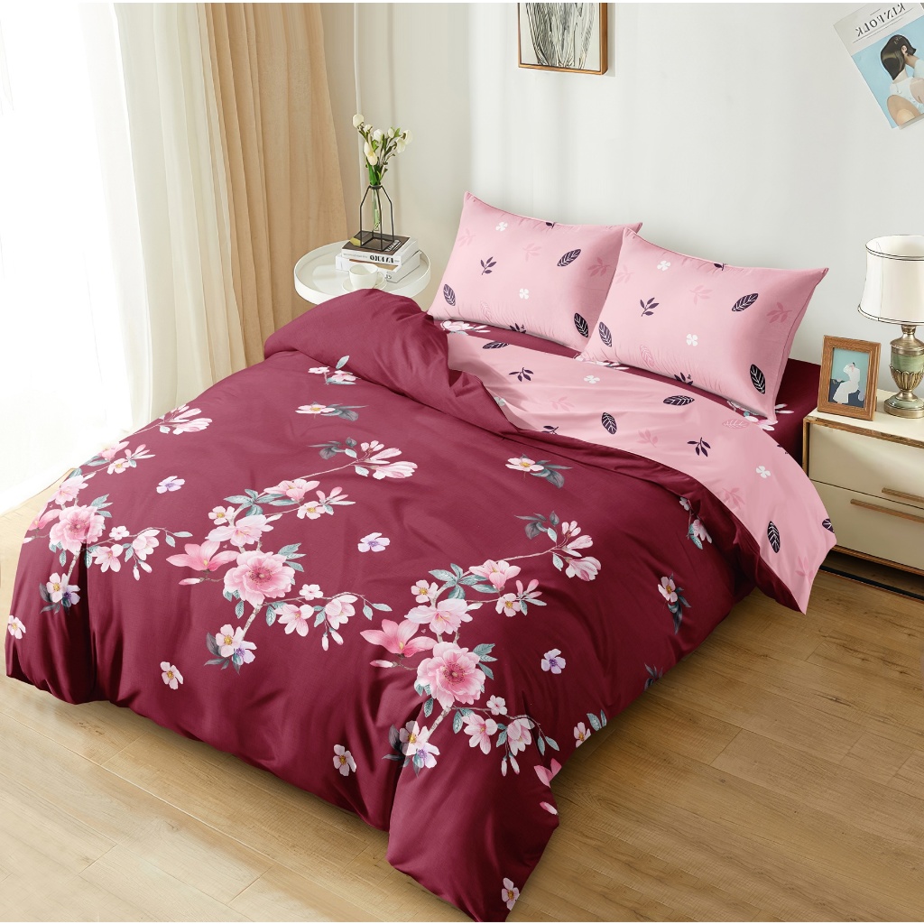 Jual Aloha Bed Cover Set King 180x200 Tinggi 20 Fitted Rachel