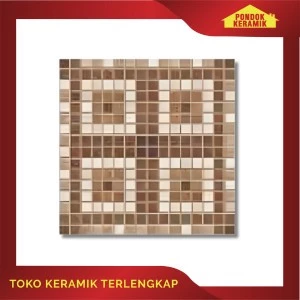 Keramik Lantai Avignon 50x50 Fuji Brown