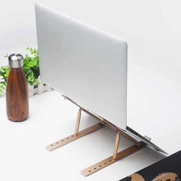 Dudukan Stand Holder Laptop Macbook Notebook IPAD Foldable Adjustable