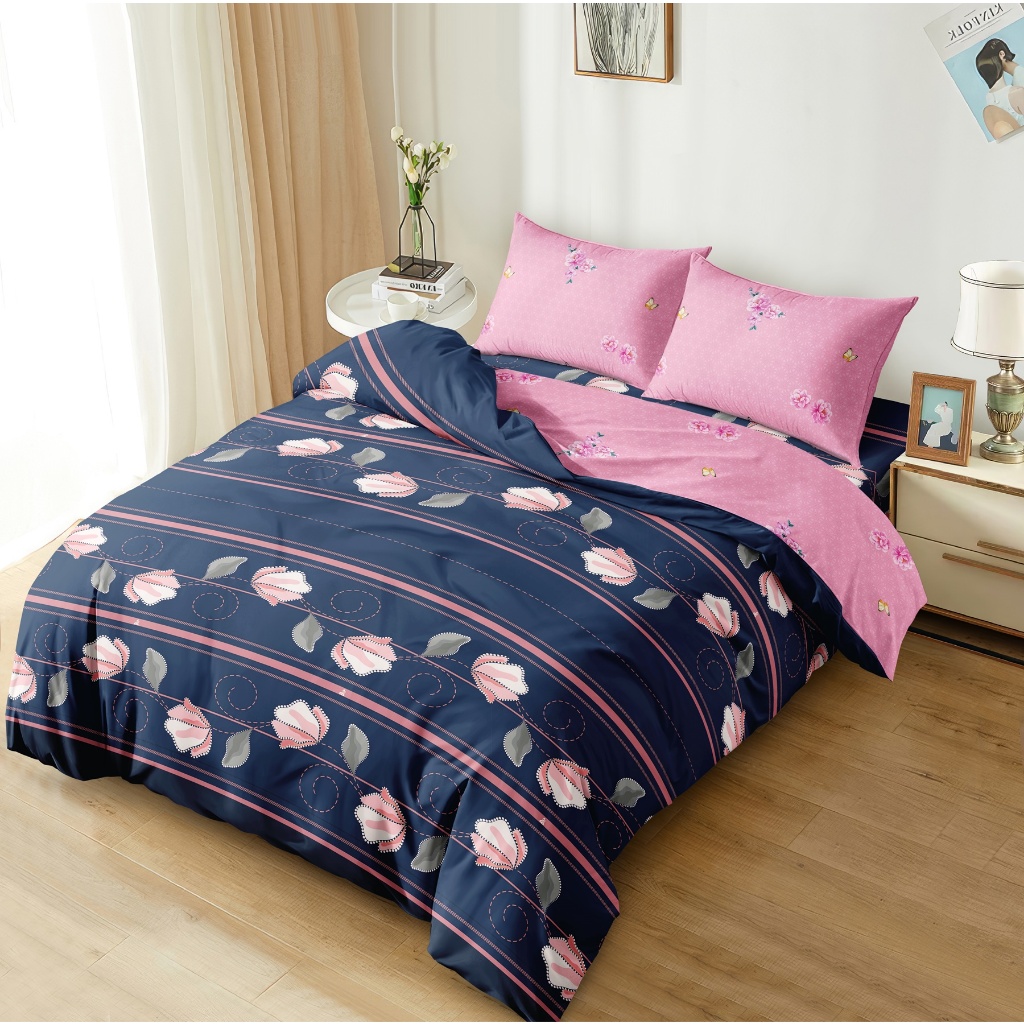 Jual Aloha Bed Cover Set King 180x200 Tinggi 20 Fitted Laura