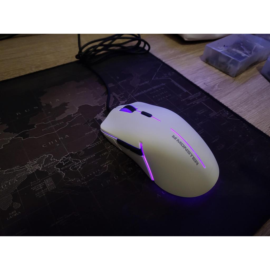 Jual Mouse gaming monster KMH5 RGB Wired (NEW) | Shopee Indonesia