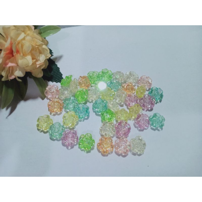 Jual MANIK BUNGA MAWAR BENING AB (15gr) | Shopee Indonesia