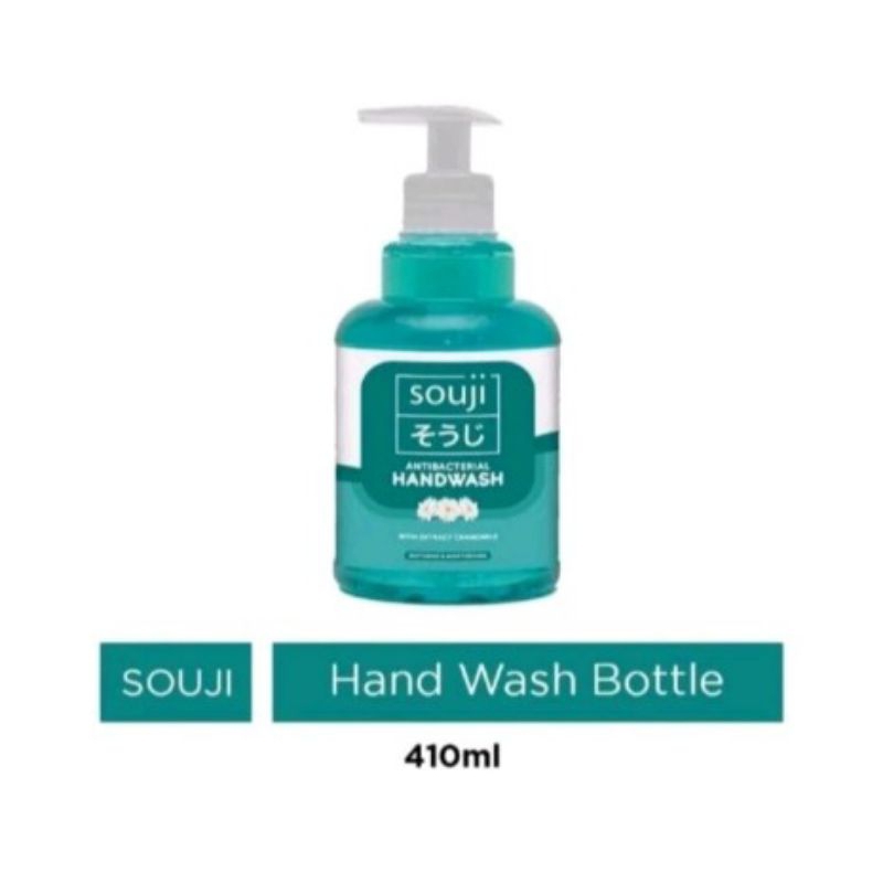 Jual Souji Antibacterial Hand Wash With Extract Chamomile Botol 410ml ...
