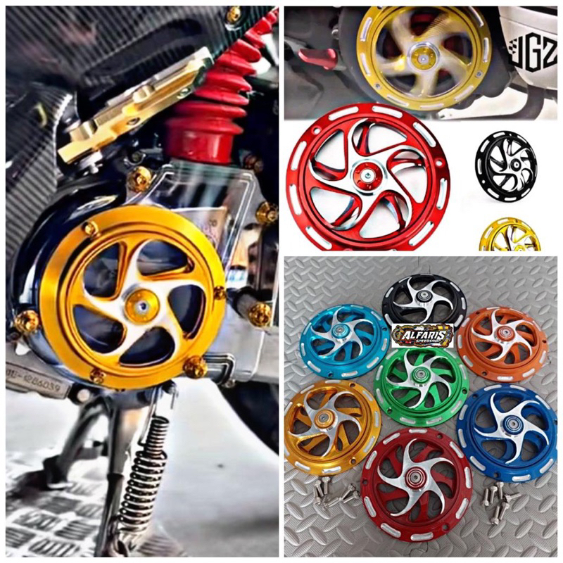 Jual Spinner Putar Cnc Cover Kipas Cover Tutup Kipas Spinner Putar Motif Cnc Fiz R Force Dan