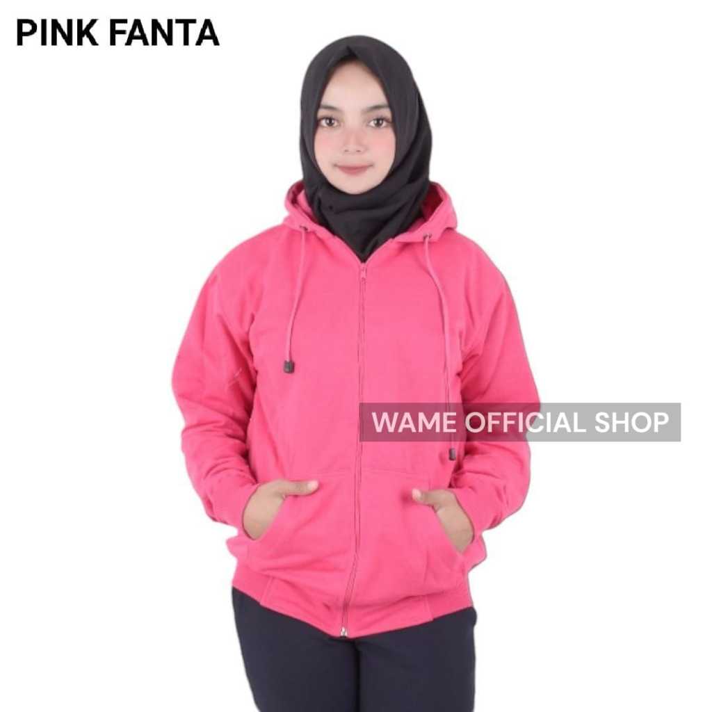 Jaket sweater pink sale