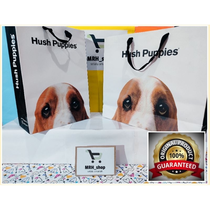 Jual paper bag hush puppies original | Shopee Indonesia
