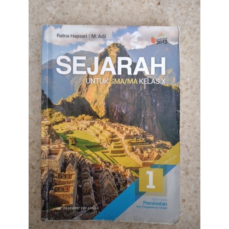 Jual BUKU SEJARAH SMA KELAS X-10-1 ERLANGGA | Shopee Indonesia