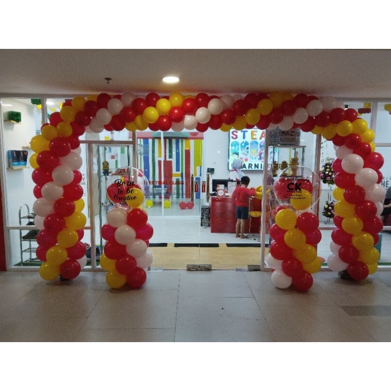 Jual Paket Dekorasi Grand Opening Balon Gate ulang tahun akikah