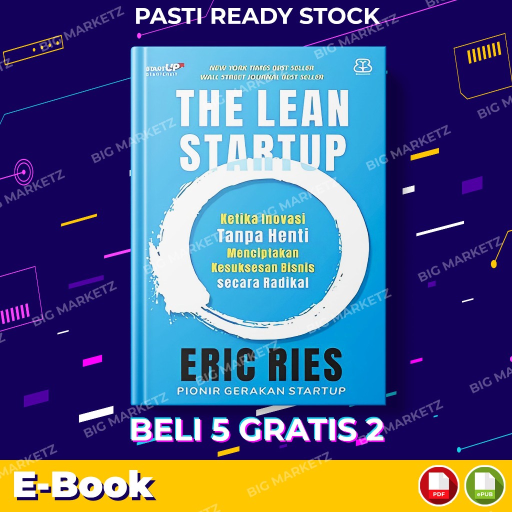 Jual [ID] The Lean Startup : Ketika Inovasi Tiada Henti Menciptakan ...