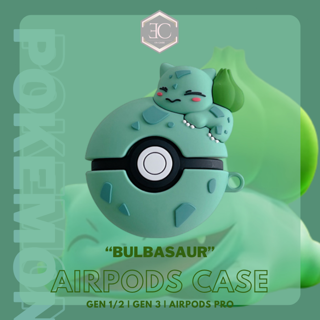 Jual Premium Airpods Case Bulbasaur Pokemon Pokeball Casing for Airpod