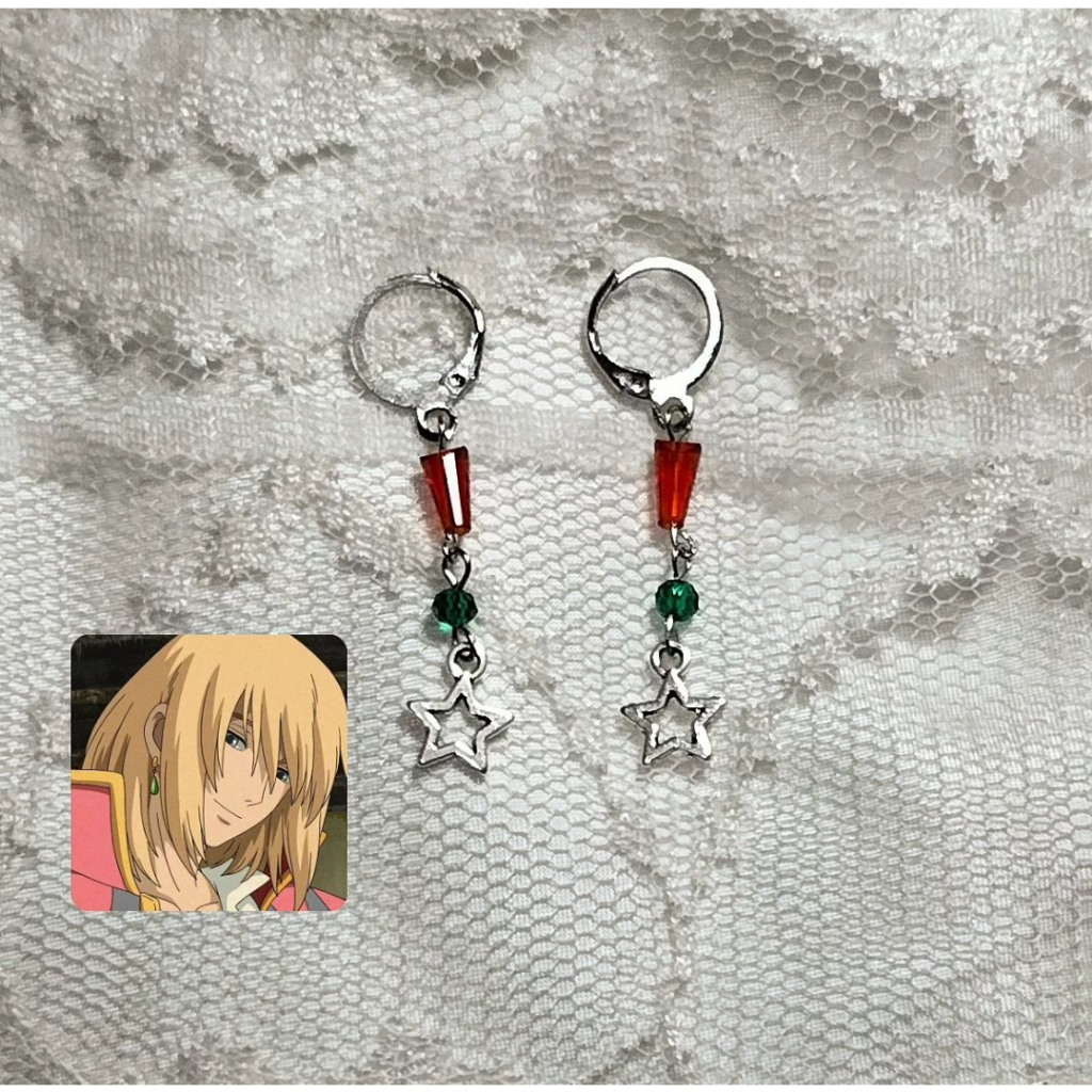 Jual IA002 - Anting Vangel Gleam Inspirasi Anime Ghibli Howl | Shopee ...