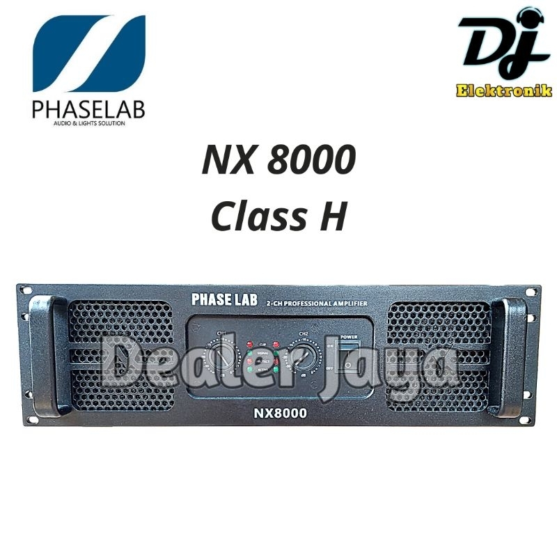 Jual Power Amplifier Phaselab NX 8000 / NX8000 - 2 channel | Shopee ...