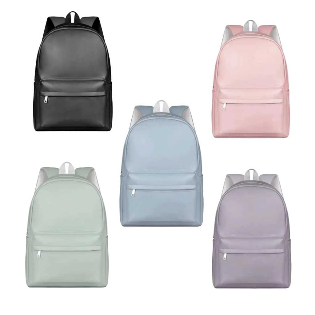 Jual tas ransel toxi backpack / backpack semi kulit / leather backpack