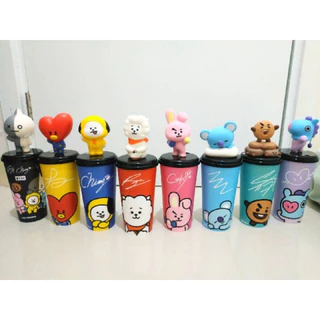 BT21 CGV コラボ タンブラー フィギュア セット BT21 CGV コラボ タンブラー フィギュア セットの通販 by クミヤ