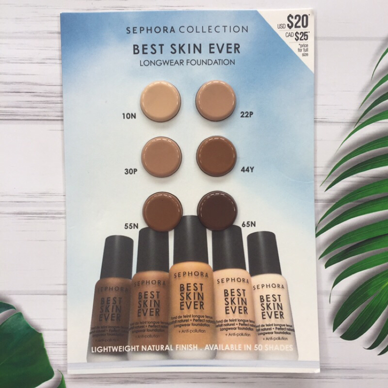 Jual Sephora Best Skin Ever Longwear Foundation sample Shopee Indonesia