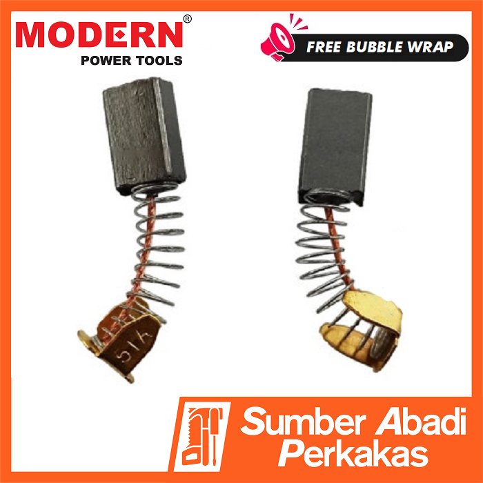 Jual MODERN Carbon Brush CB51 Kul Spul Sepul Arang Brostel Bostel Mesin ...