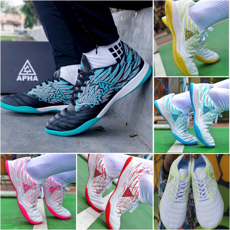 Jual 100% ORIGINAL SEPATU FUTSAL APHA ICARUS - SEPATU FUTSAL DEWASA ...