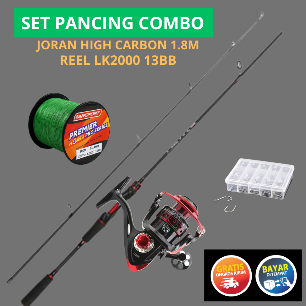 Reel Pancing Spinning Fishing K2000 5.2:1