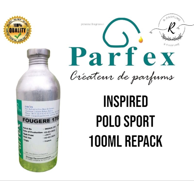 Jual Bibit Parfum Inspired Polo Sport By Parfex 100ml | Shopee Indonesia