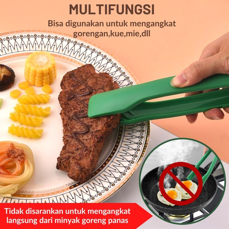 Jual SET 3 IN 1 PENJEPIT JEPITAN CAPITAN CAPIT KUE ROTI MAKANAN PLASTIK ...