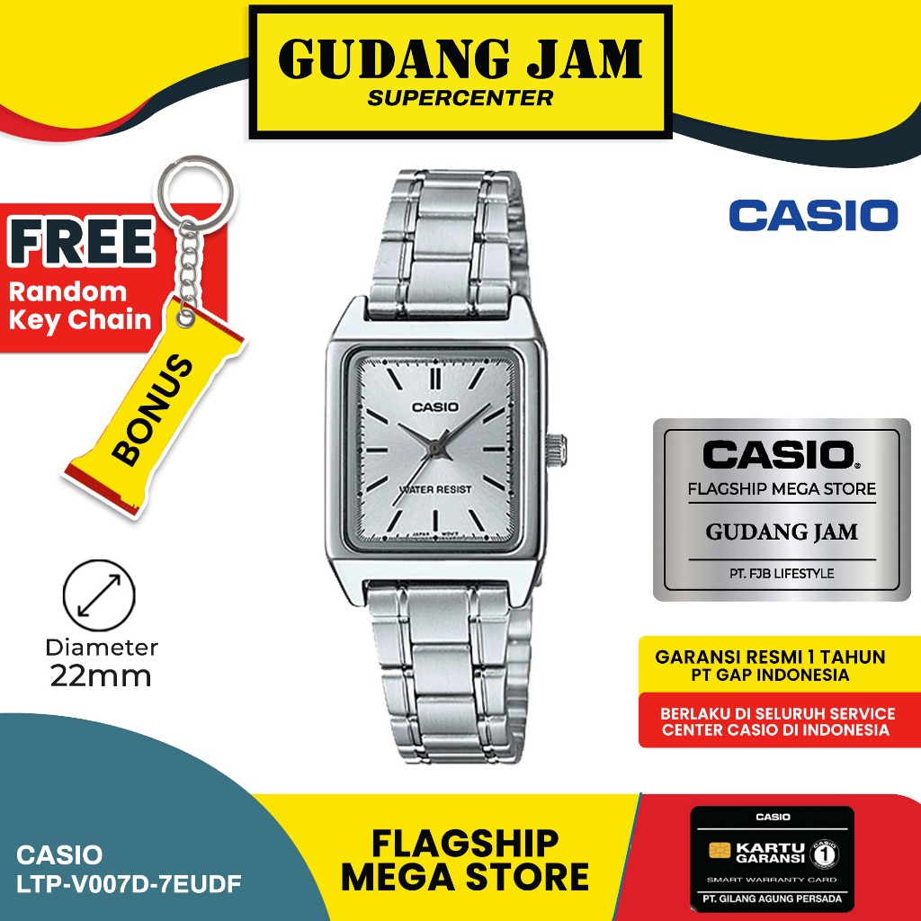 Jual Casio General LTP-V007D-7EUDF LTP-V007D LTP-V007 LTPV007D LTP ...