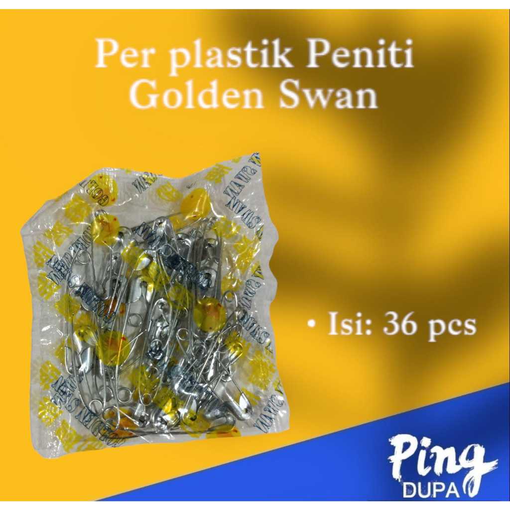 Jual Per Plastik Peniti Kemiti Temiti Cemiti Merek Golden Swan | Shopee ...