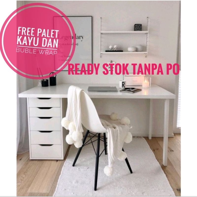 Jual meja kerja minimalis meja belajar meja kantor termurah | Shopee