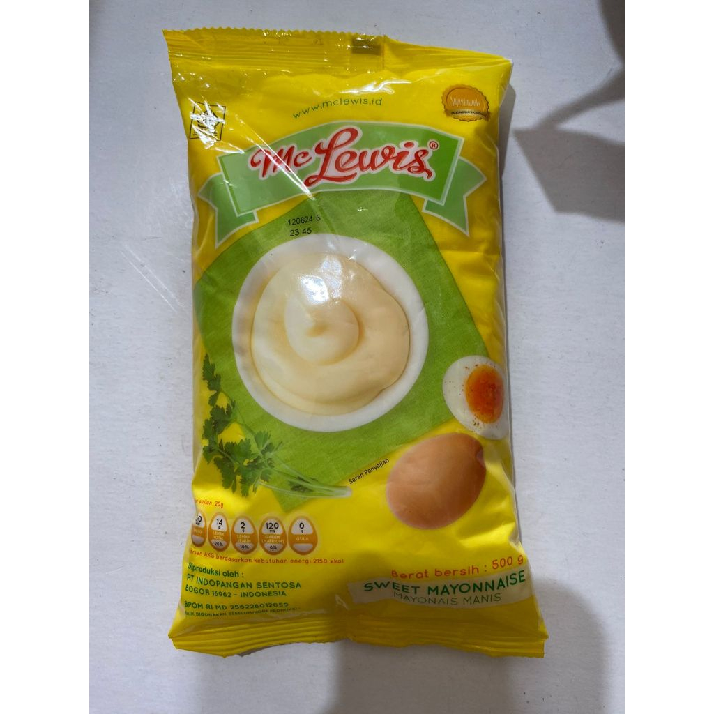 Jual Mc Lewis Sweet Mayonaise 500gr / 1kg | Shopee Indonesia