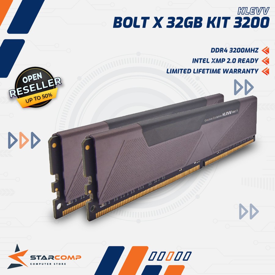 KLEVV BOLT X 32GB (16GB x 2)