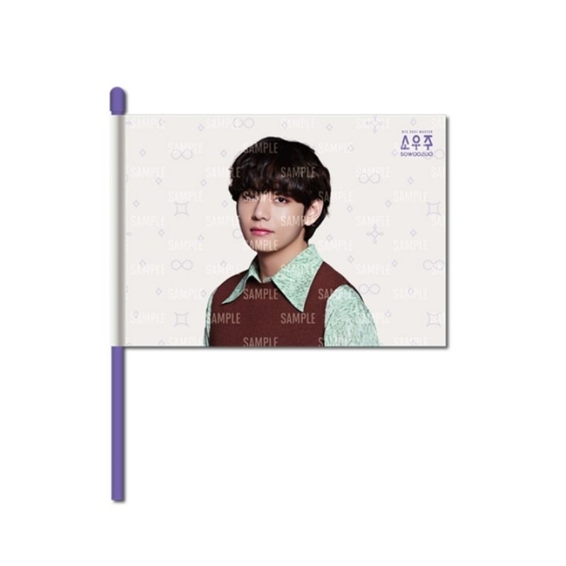 Jual Official Image Flag Sowoozoo Taehyung BTS V SWZ 2021 6th Muster ...