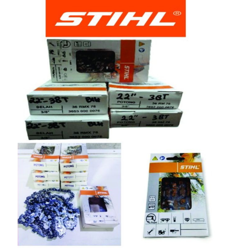 Jual Rantai Stihl Potong T Bar Rantai Senso Chainsaw Merek