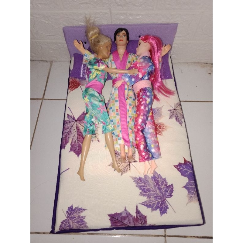 Jual Spring bed Barbi Tempat Tidur Barbi Kasur Barbi Spring bed Jumbo ...