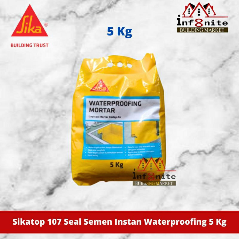 Jual Sikatop 107 Seal Sika Top Semen Instan Waterproofing Mortar 5 Kg ...