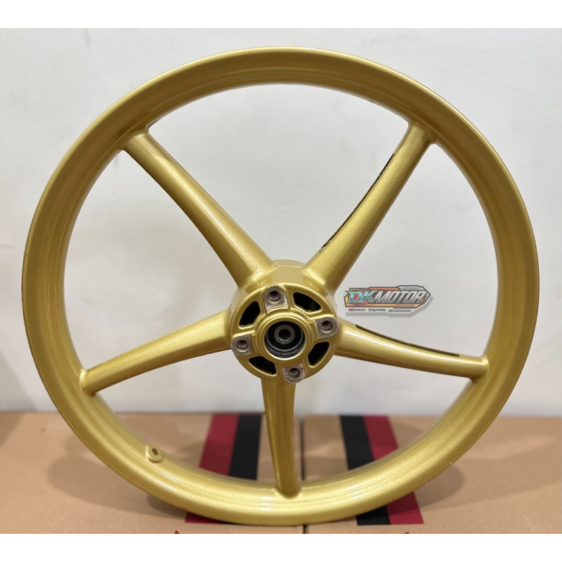 Jual Velg Pelg Depan V Rossi Sprint Sanca Copy Replika Rcb Yamaha Gold Shopee Indonesia