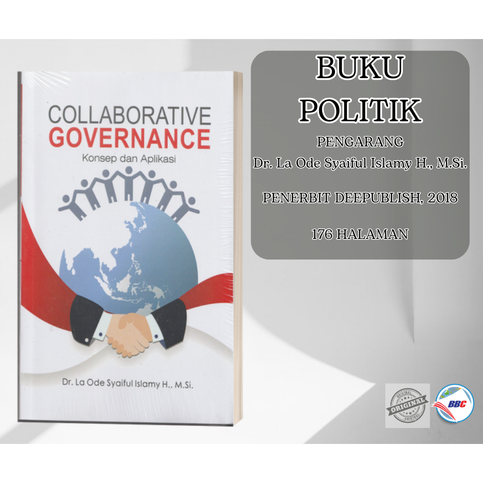 Jual BUKU COLLABORATIVE GOVERNANCE KONSEP DAN APLIKASI | Shopee Indonesia