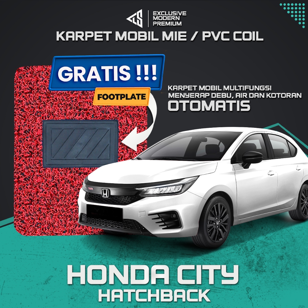 Jual Karpet Mobil Mie Honda City Hatchback All New Honda City Coilmat ...