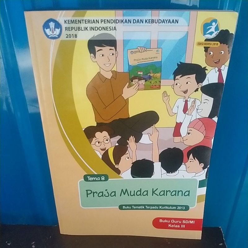 Jual Buku Guru Tematik Terpadu Kelas 3 SD/MI Tema 8 praja Muda Karana ...