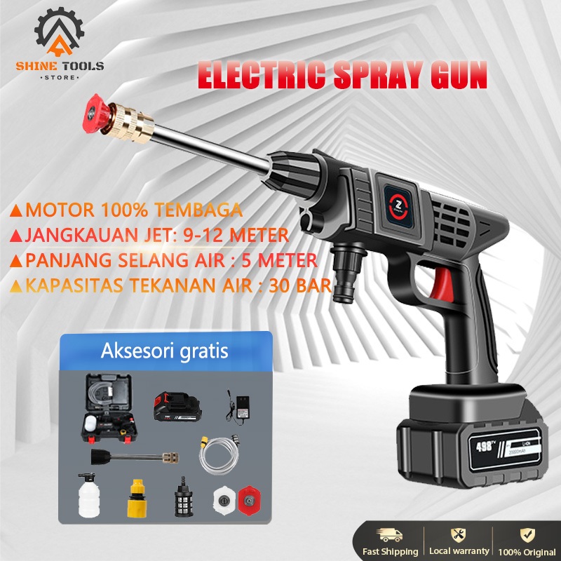 Jual Alat Cuci Mobil Dan Motor Mesin Cuci Mobil Jet Cleaner Cordless Power Spayer Alat Nirkabel