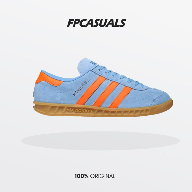 Adidas City Series Hamburg Sky Blue orange Authentic original