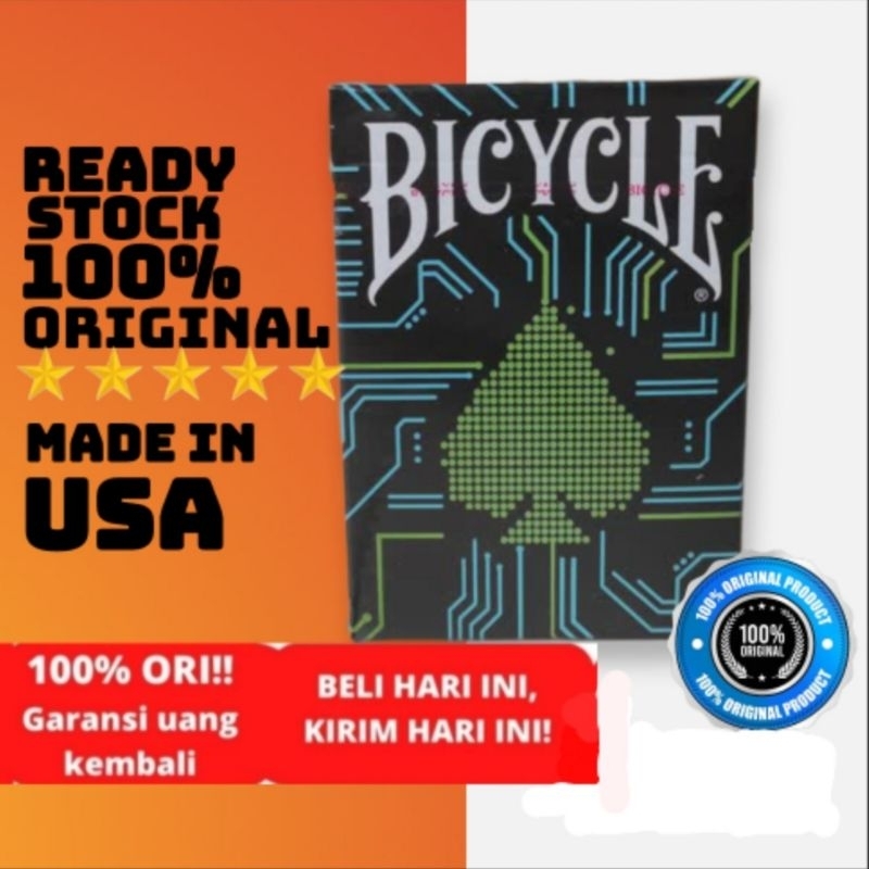 Jual BICYCLE DARK MODE PLAYING CARDS MADE IN USA (SULAP) | Shopee Indonesia