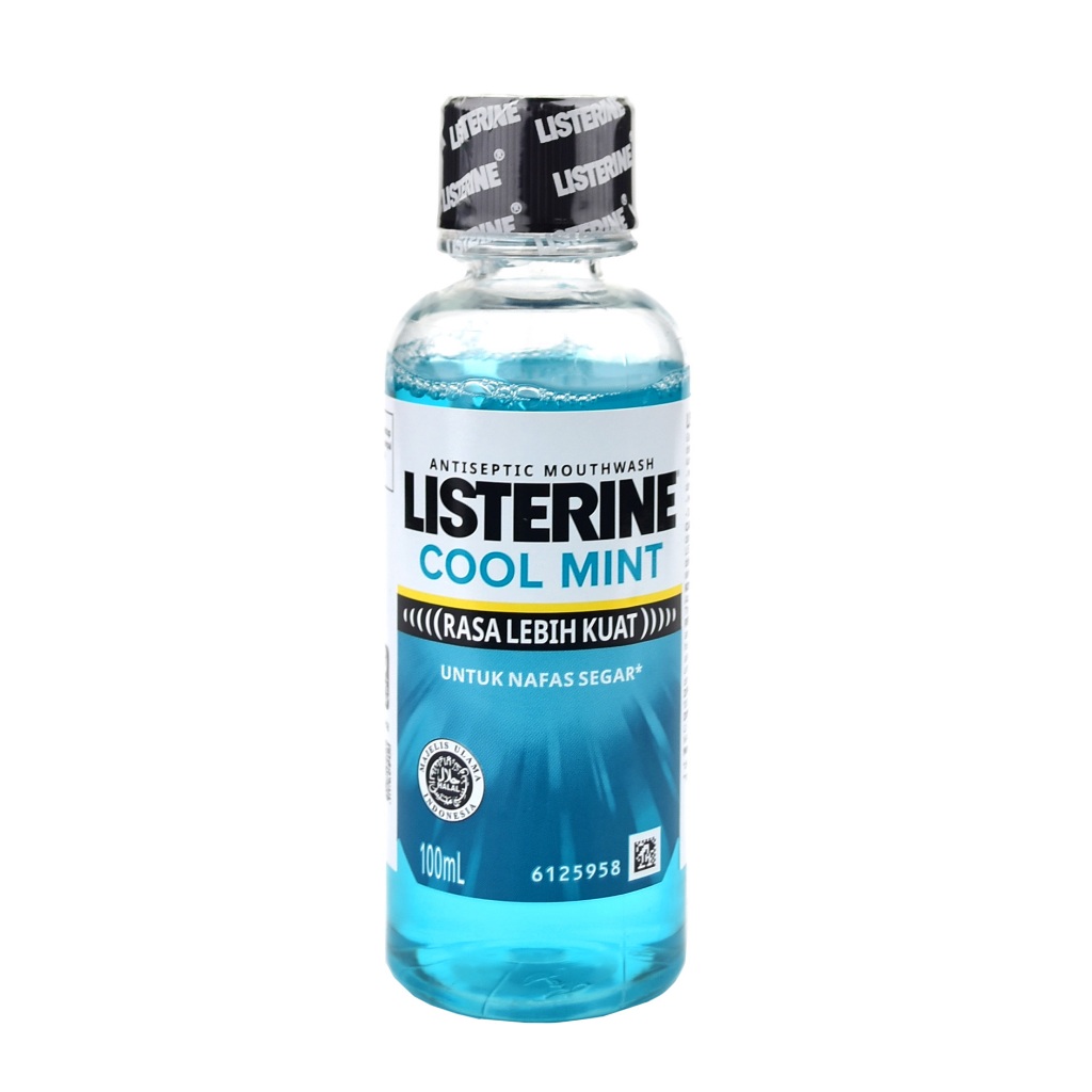 Jual Listerine Cool Mint Mouthwash 100 ml Shopee Indonesia