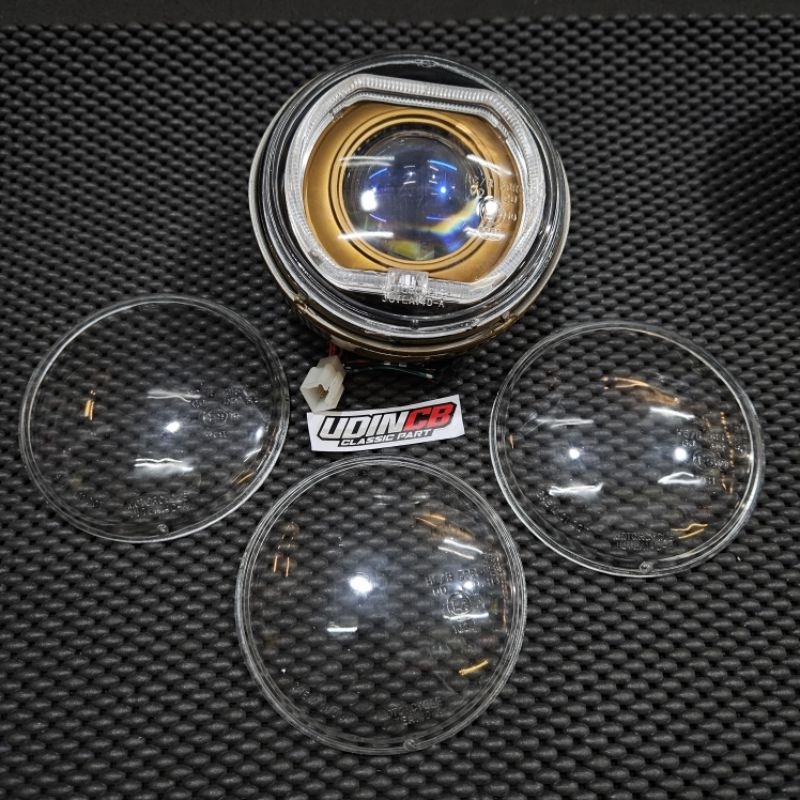 Jual KACA BILED KACA 5,75 INCH kaca batok cb125 L2g van van cd yl ...