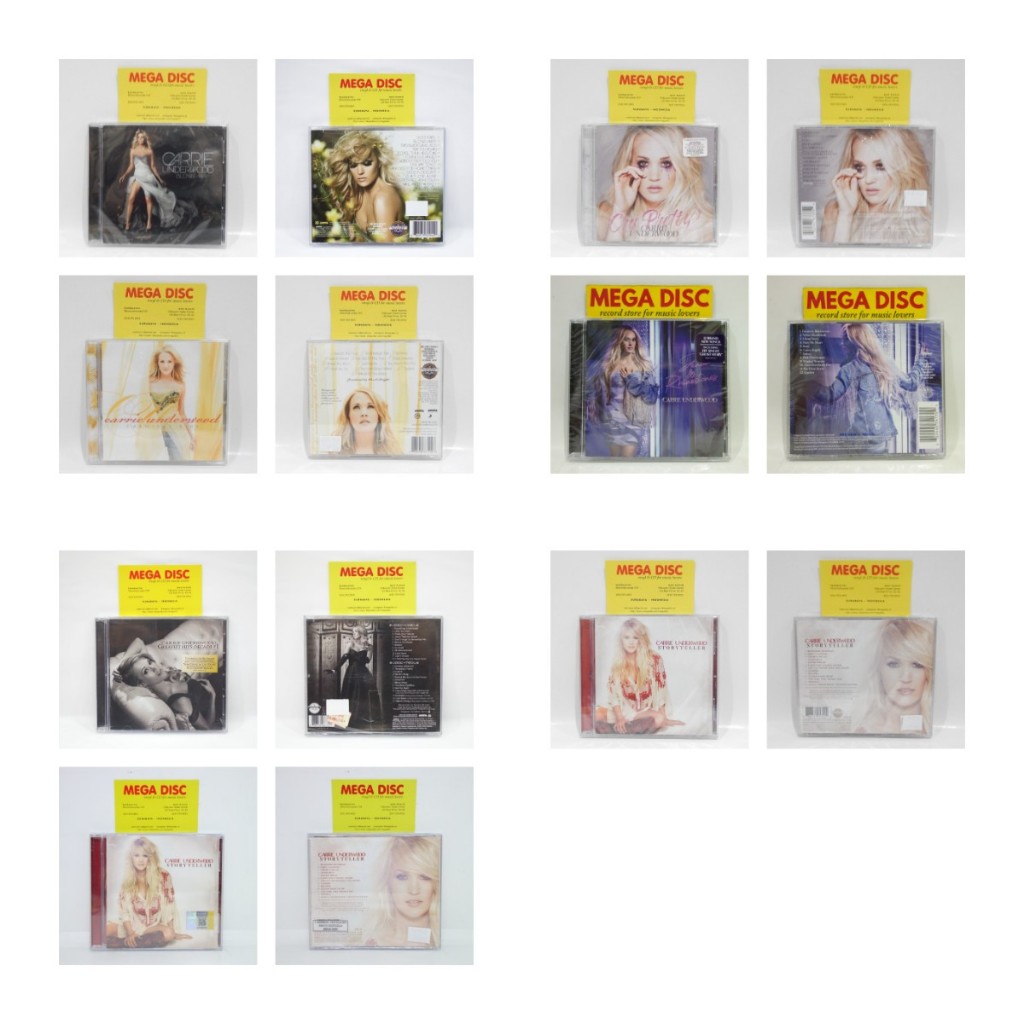 Jual CD Carrie Underwood Album Audio Music - Cek Varian / Barcode