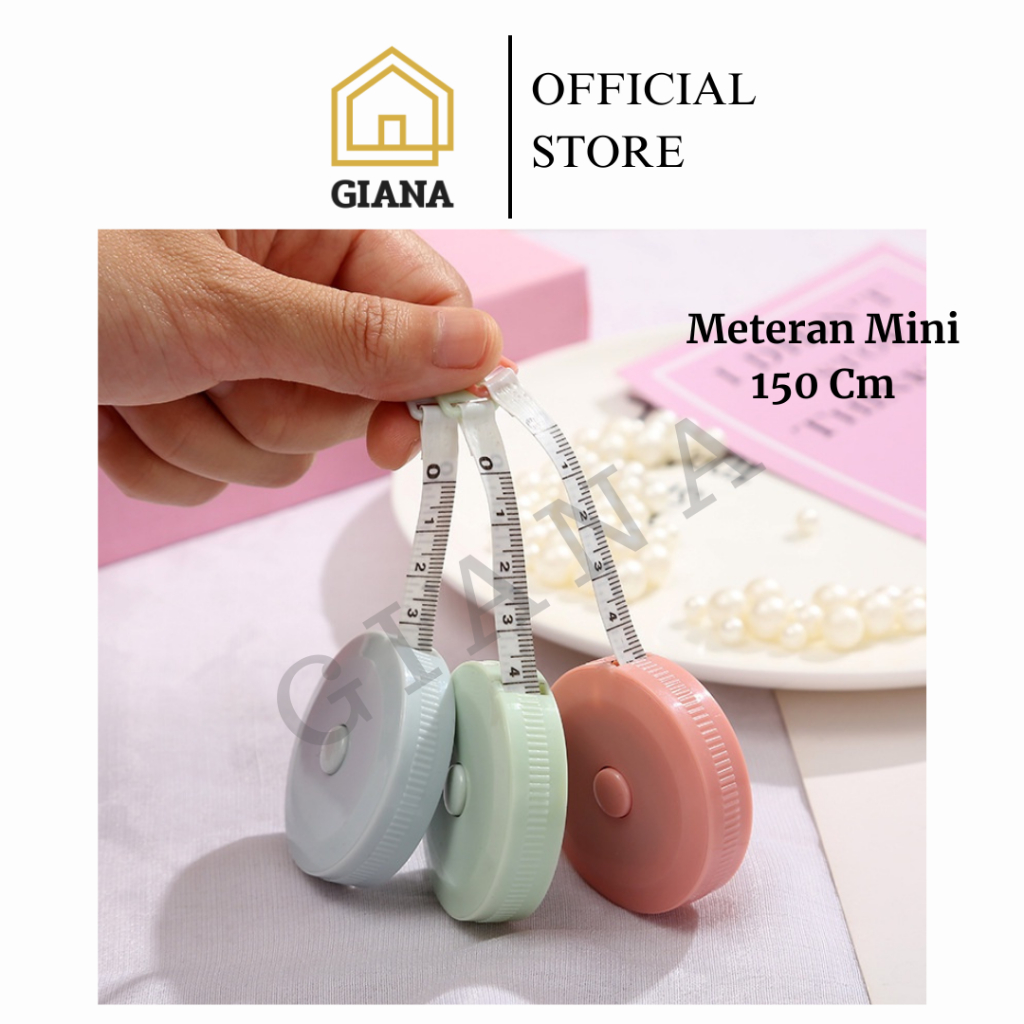 Jual GIA Meteran Mini Meteran Gulung Meteran Baju Meteran Jahit Meteran ...