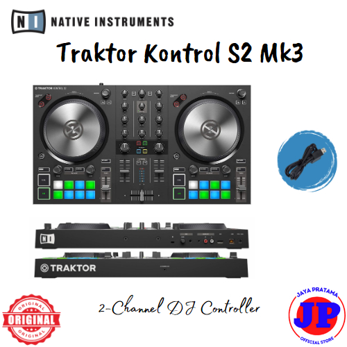 Jual Native Instruments Traktor Kontrol S2 MK3 DJ Controller 2-Channels ...