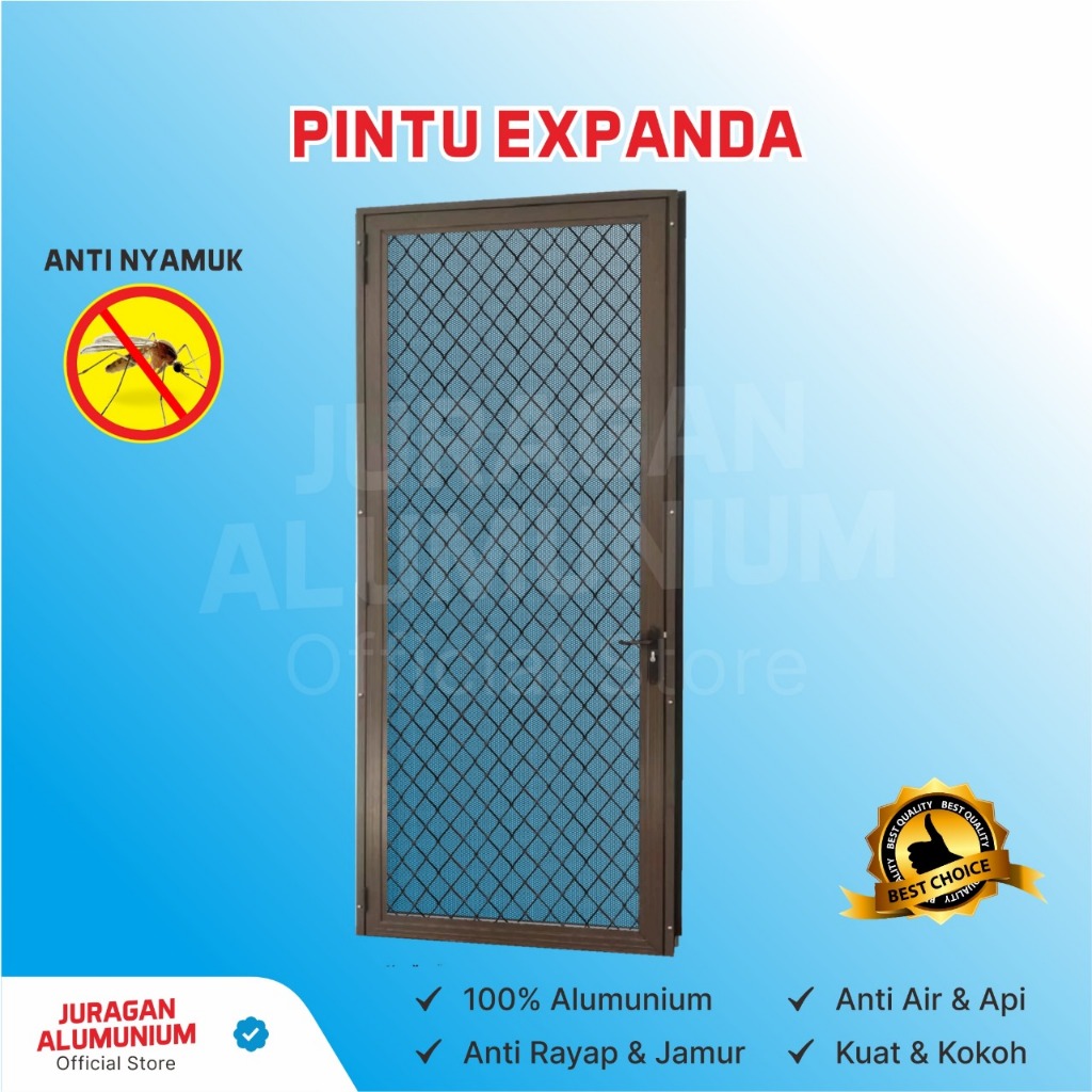 Jual Pintu Expanda Aluminium Kawat Nyamuk X Shopee Indonesia