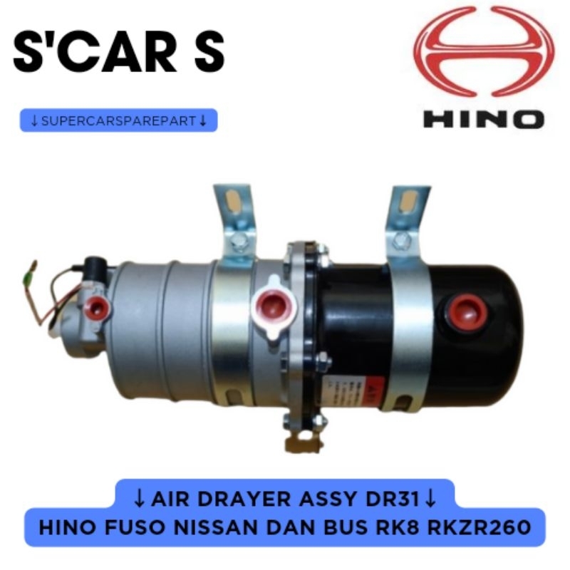 Jual AIR DRAYER ASSY DR31 HINO FUSO NISSAN DAN BUS RK8 RKZ R260 NIKKI ...