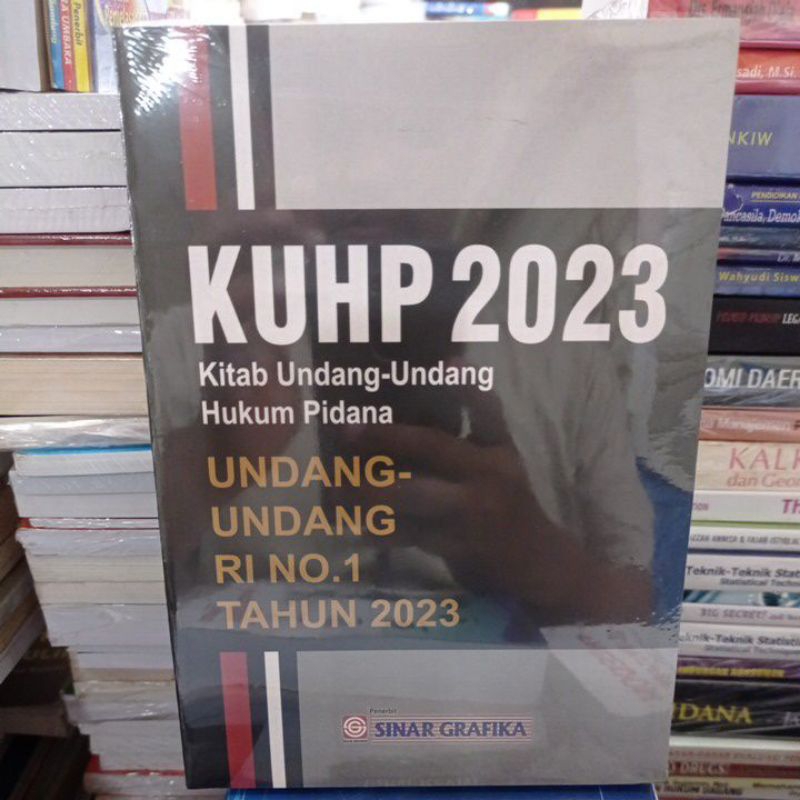 Jual KUHP 2023 Undang - Undang RI No. 1 Tahun 2023 | Shopee Indonesia