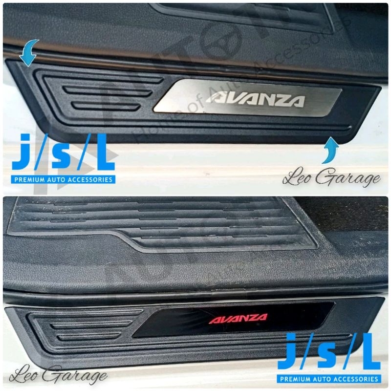 Jual All New Avanza Sillplate Samping Side Scuff Cover