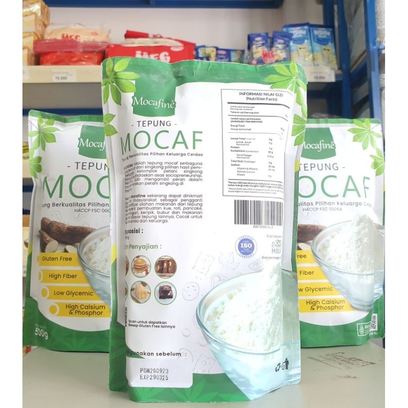 Jual Mocafine Mocaf 500Gr / Tepung Mocaf Mocafine 500Gr / Tepung Gluten ...